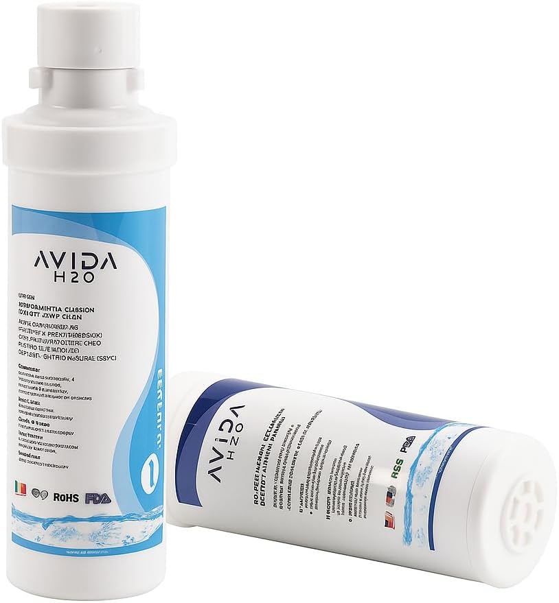 AVIDA H2O ULTRA Water Filter cartridge replacement - 2 Pack (PAC + UF ...