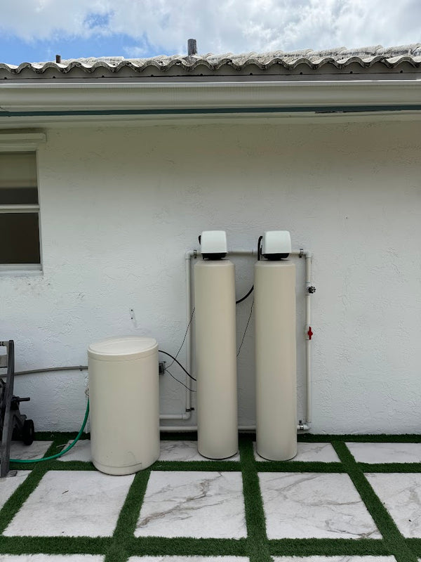 Whole house water filtration