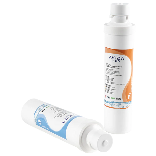 AVIDA H2O ULTRA Water Filter cartridge replacement – 2 pack (UF & ACF Filter + Alkaline Filter)